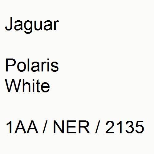 Jaguar, Polaris White, 1AA / NER / 2135.